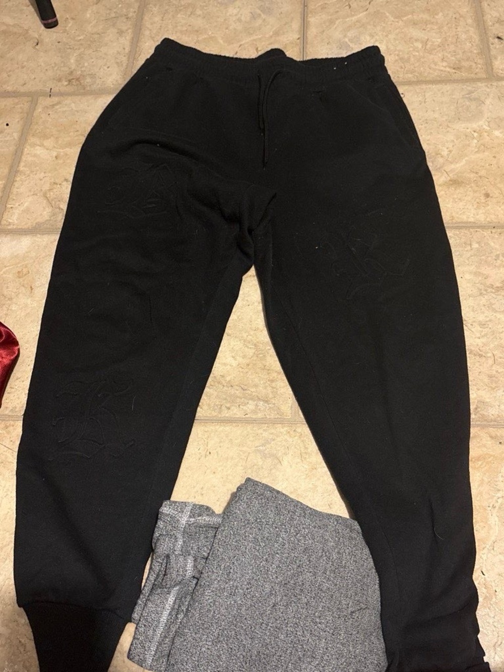 Fashion Nova Black Jogger Sweatpants